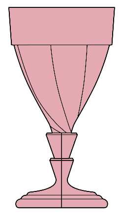 Twist Pink (Flamingo) by Heisey