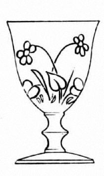 Wood Violet by Heisey