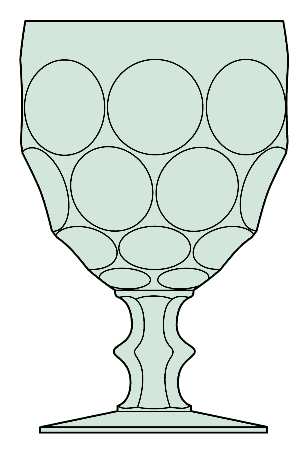 Whirlpool Zircon (Green) by Heisey