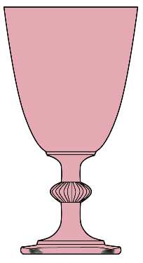 Carcassone Flamingo Pink by Heisey