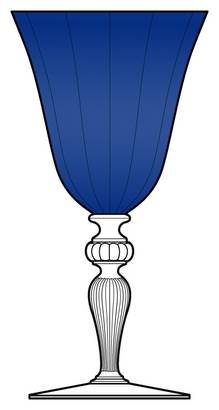 X101 Cobalt by Huntington Glass
