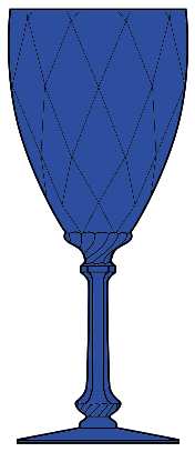 Old Dominion Cobalt by Heisey