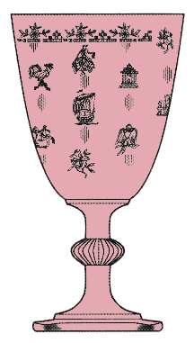 Lafayette Flamingo Pink by Heisey
