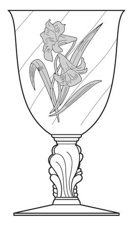 Easter Lily by Heisey