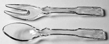 2 Clear (Beaded) by Heisey