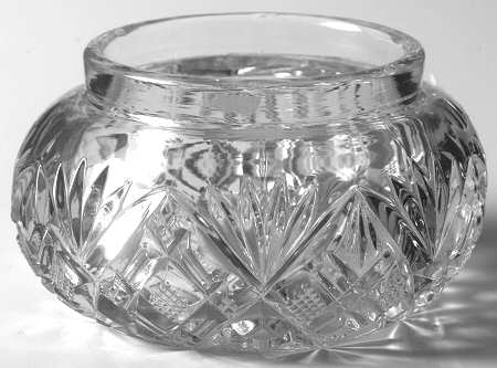 Squared Fan Clear by Heisey