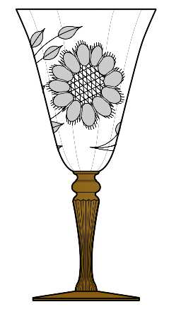 Cornflower Amber by W J Hughes