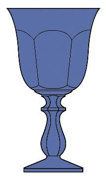 Old Williamsburg Antique Blue by Imperial Glass-Ohio