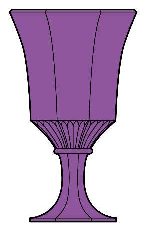 Octagonal Amethyst by Independence