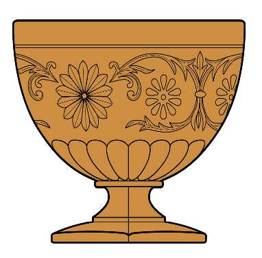Daisy Amber by Indiana Glass