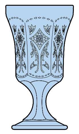 Recollection Blue by Indiana Glass