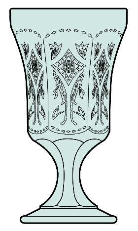 Recollection Green (Teal) by Indiana Glass