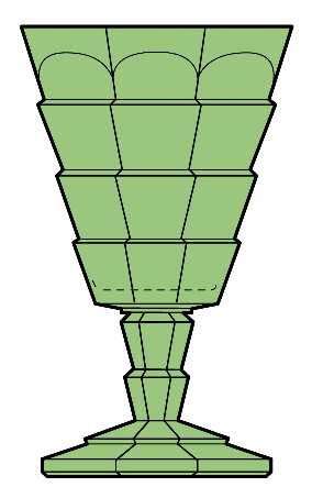 Tea Room Green by Indiana Glass