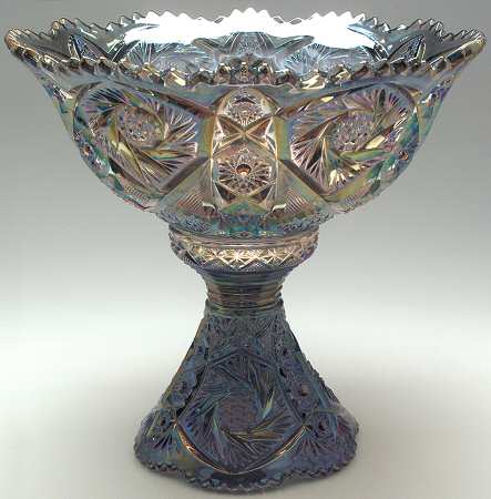 Whirling Star Peacock by Imperial Glass-Ohio