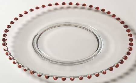Candlewick Red Dots by Imperial Glass-Ohio