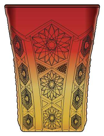 Heirloom Sunset Carnival by Indiana Glass