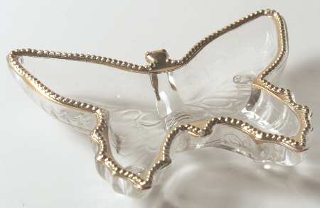 Butterfly Clear (Gold Trim) by Jeannette