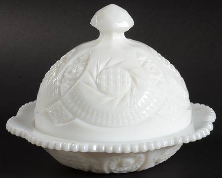 Sunburst Milk Glass by Kemple