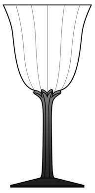 Sutton Place (Black Stem) by Lenox