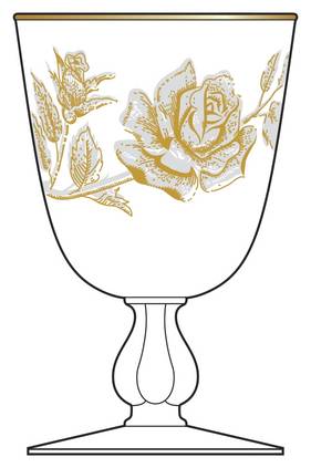 Rose Bouquet by Libbey Glass Company