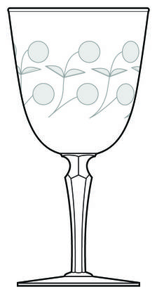 Carlton (Dots) by Libbey Glass Company