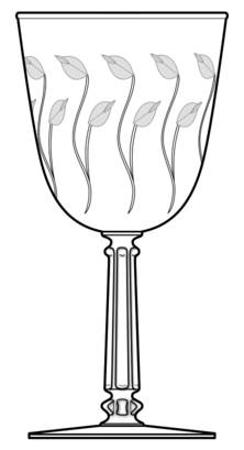 Crystal Leaf by Libbey Glass Company