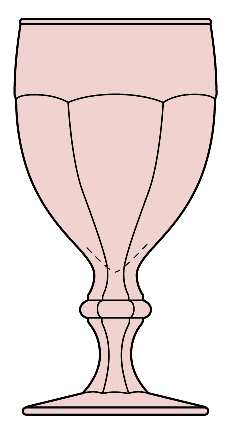 Gibraltar Pink by Libbey Glass Company
