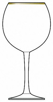 Vina Gold by Libbey Glass Company