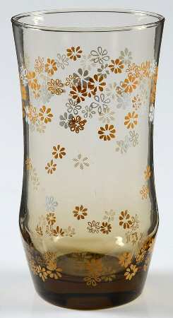 Strawflowers Tawny Yellow by Libbey Glass Company