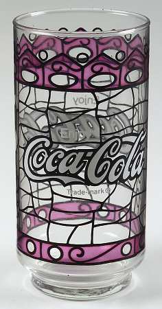 Coca Cola (Stained Glass) by Libbey Glass Company