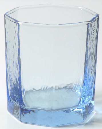 Facets Light Blue by Libbey Glass Company