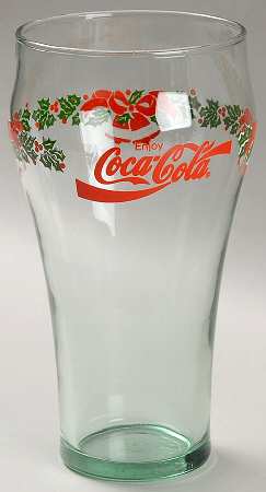 Coca Cola (Christmas) by Libbey Glass Company