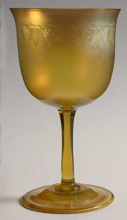 Favrile Grape by Louis Comfort Tiffan