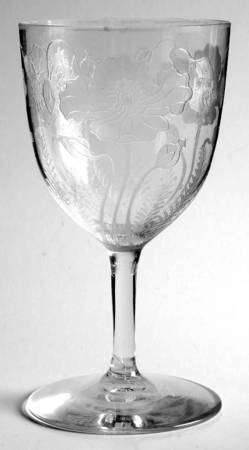 Poppy (Convex Bowl) by Locke Art Glass