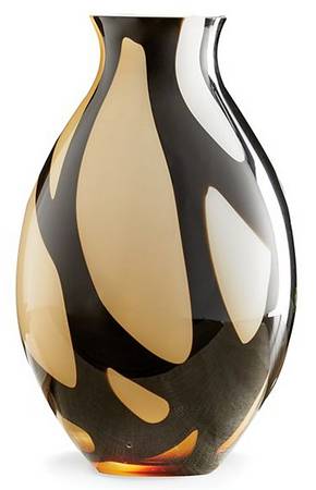 Abstract Caramel Art Glass by Lenox