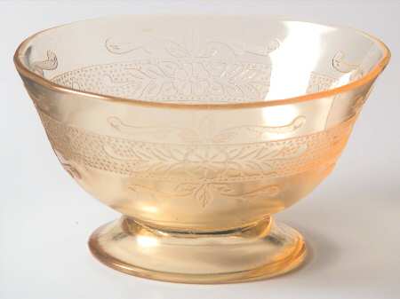 Stippled Rose Band Light Yellow by MacBeth-Evans