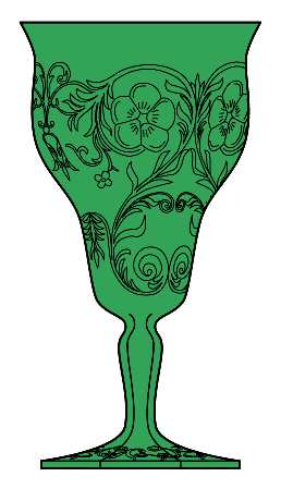 Rock Crystal Green by McKee