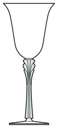 Deco (White Frosted Stem) by Mikasa