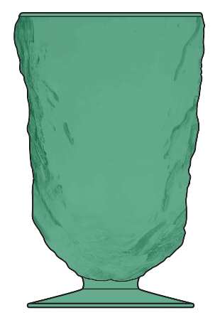 Crinkle Shamrock Green by Morgantown