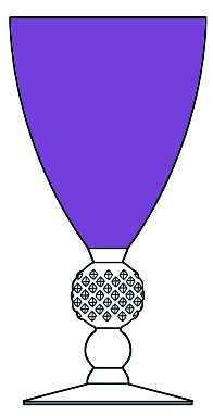 Golf Ball Amethyst by Morgantown
