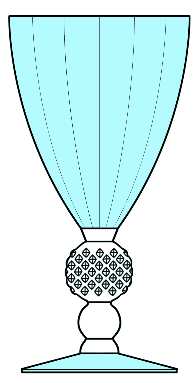 Golf Ball Azure (Azure Bowl Foot) Optic by Morgantown