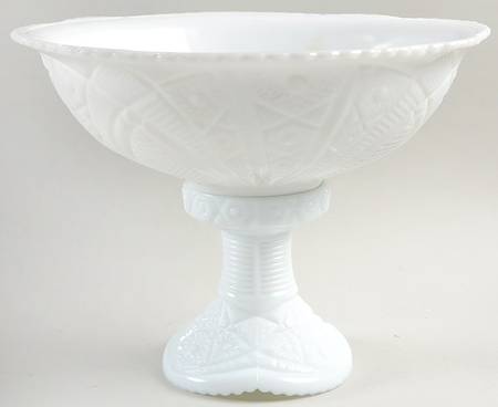 The Concord Milk Glass by McKee