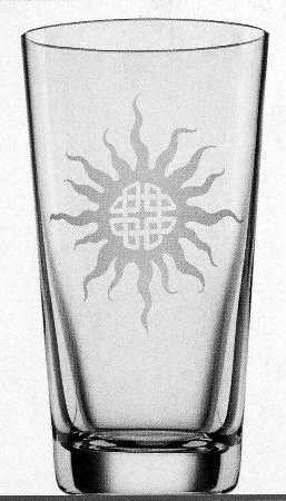Tattoo White Tribal Sun by Marc Aurel