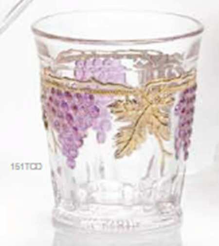 Grape and Cable Decorated by Mosser (Ohio)
