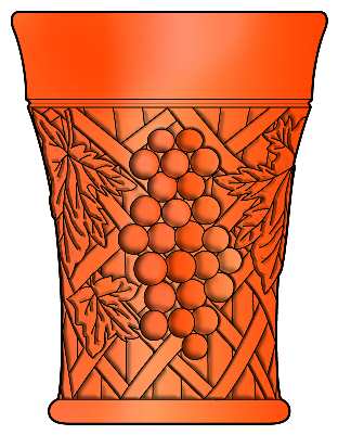 Grape Arbor Marigold by Northwood