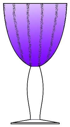 Bubbleglass Amethyst by Portmeirion