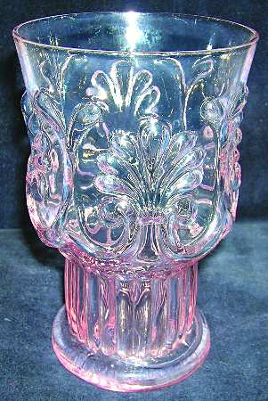 Adams Light Pink by Pilgrim Glass