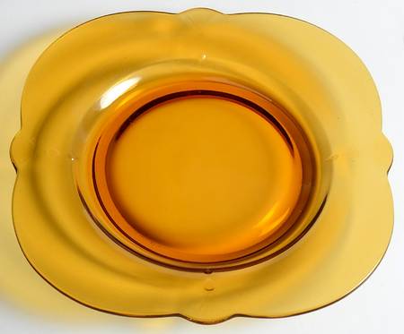 Crow's Foot Square Amber by Paden City