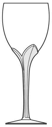 Iris (Frosted Stem) by Rosenthal