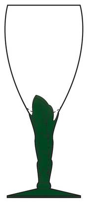 Laurel (Green Frosted Stem) by Sasaki